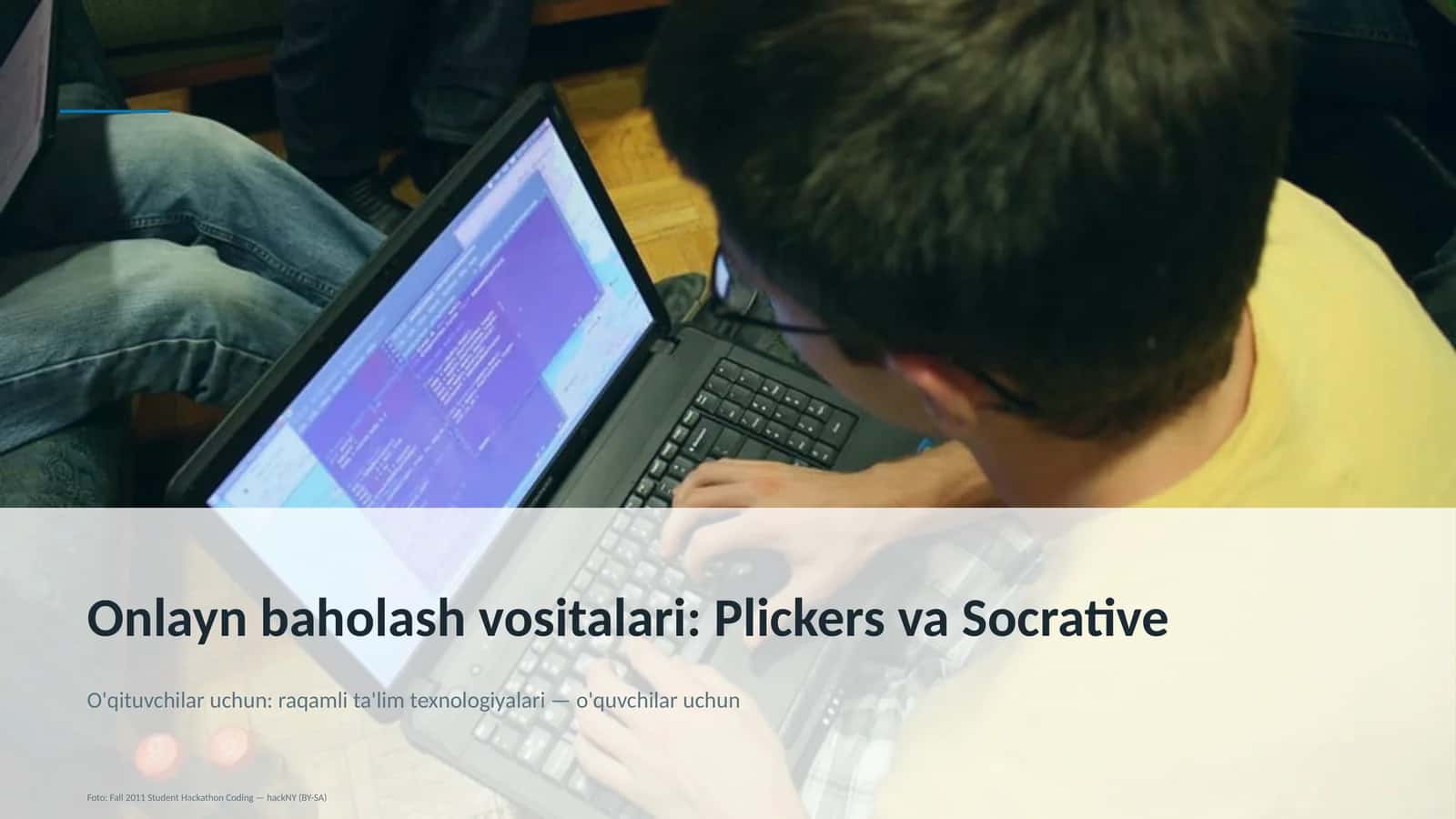 Onlayn baholash vositalari: Plickers va Socrative 1