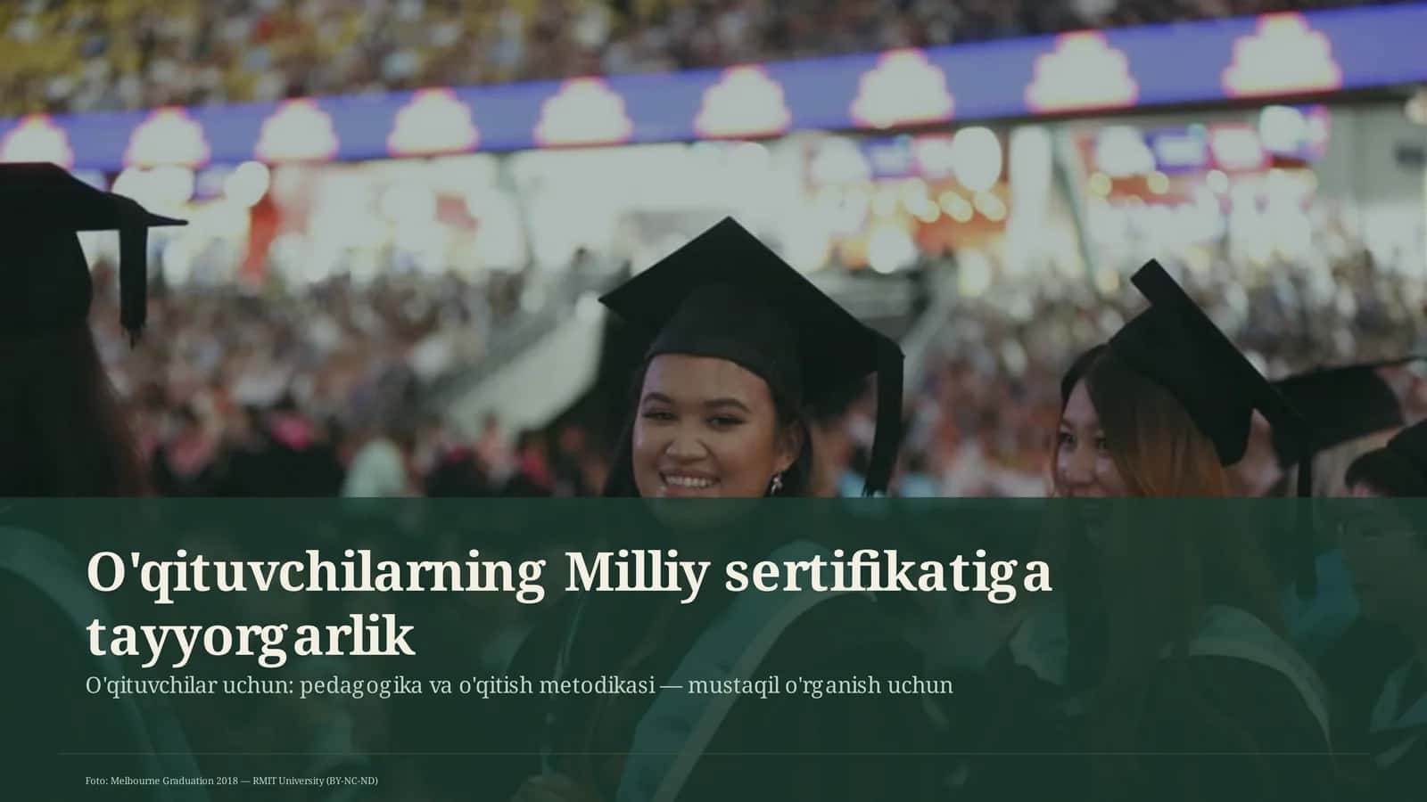 O'qituvchilarning Milliy sertifikatiga tayyorgarlik 1