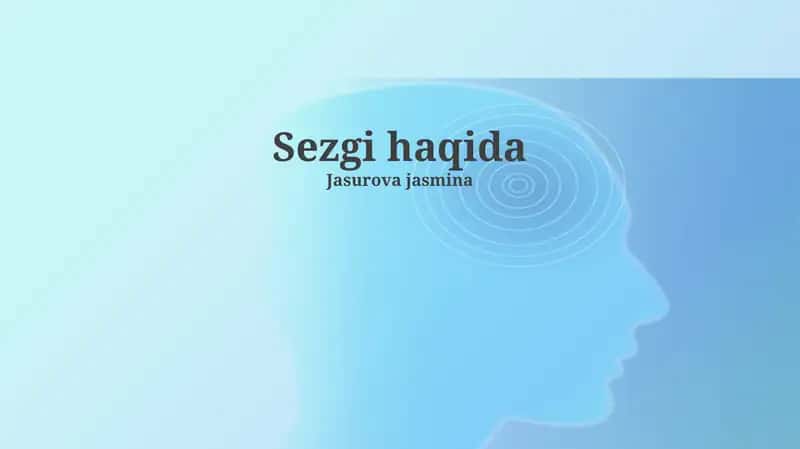 Intuitsiya: Ta'rif, Asoslari va Xususiyatlari 1