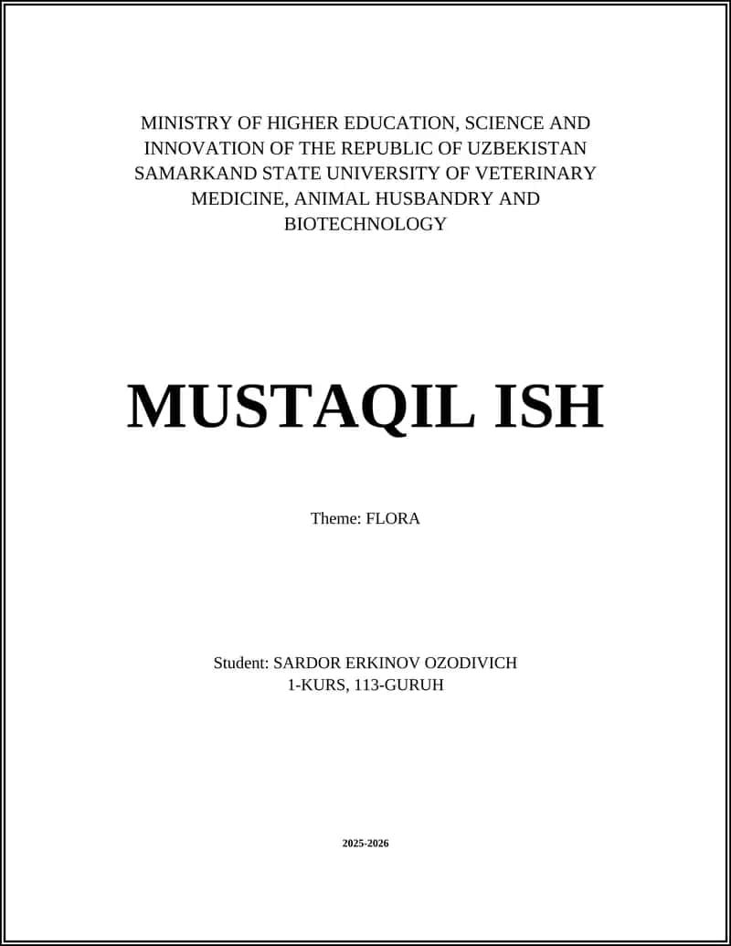 Plant taxonomy and classification 1