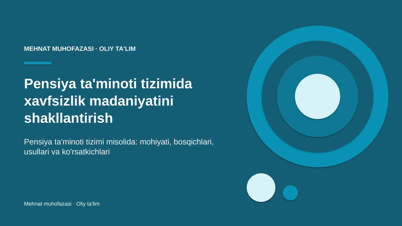 pensiya ta'minoti tizimida xavfsizlik madaniyatini shakllantirish 9069 1