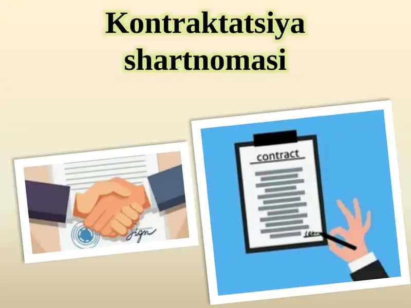 Kontraktatsiyashartnomasi 1