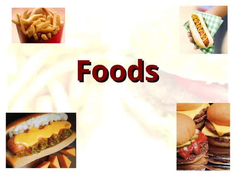 Fast Food: Unit One 1