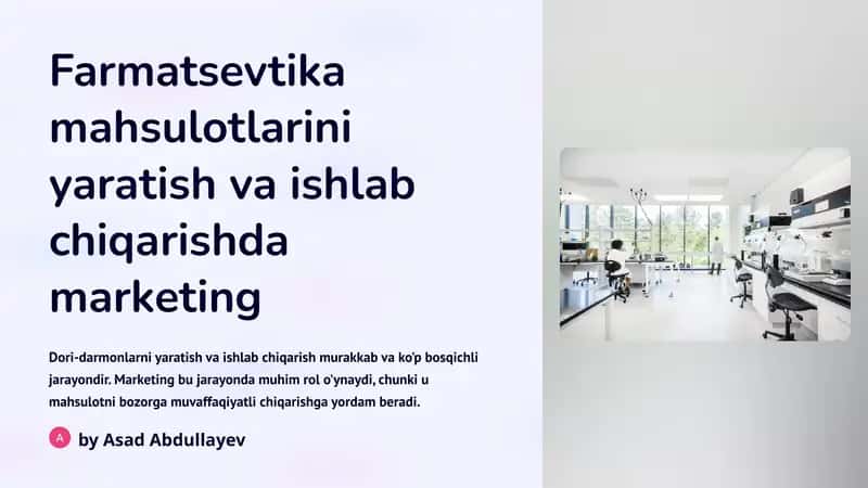 Dori-darmonlar sanoatidagi marketing xususiyatlari 1