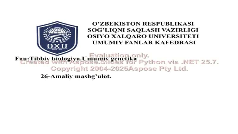 Odamlarda parazitlik qiluvchi sporalilar (toksoplazma, bezgak plazmodiumi) 1