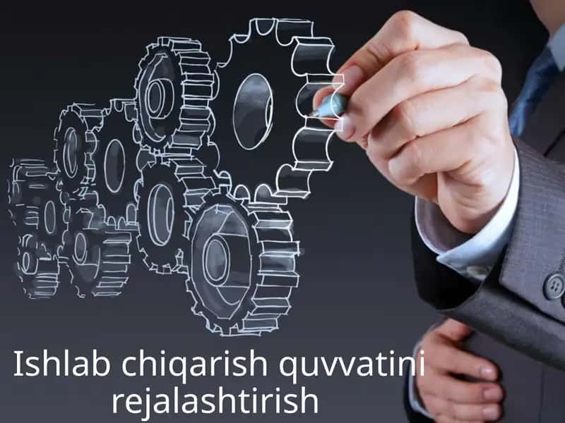 Ishlabchiqarish quvvati ni rejalashtirish 1