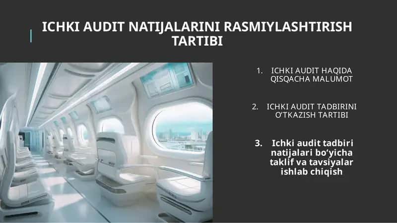 ICHKI AUDIT TADBIRINI O’TKAZISH TARTIBI 1