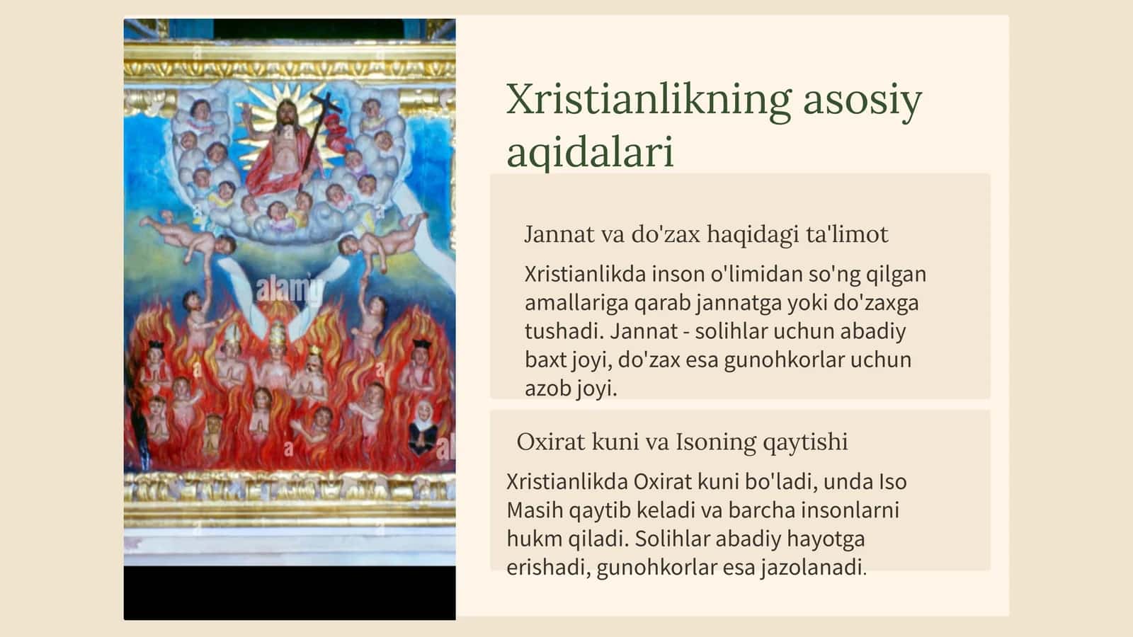 Xristianlikning asosiy aqidalari 1