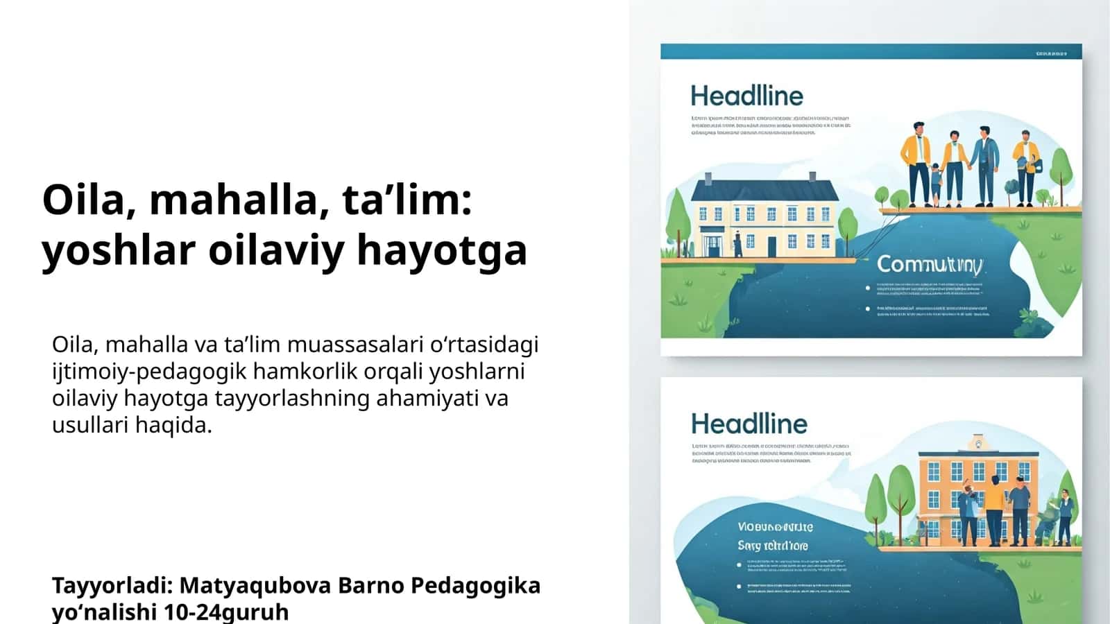 Ta'lim muassasalarining ijtimoiy pedagogik faoliyati 1