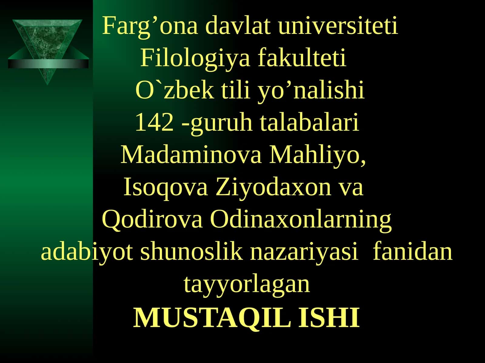 Alisher Navoiyning adabiy-nazariy vatani qarashlari 1