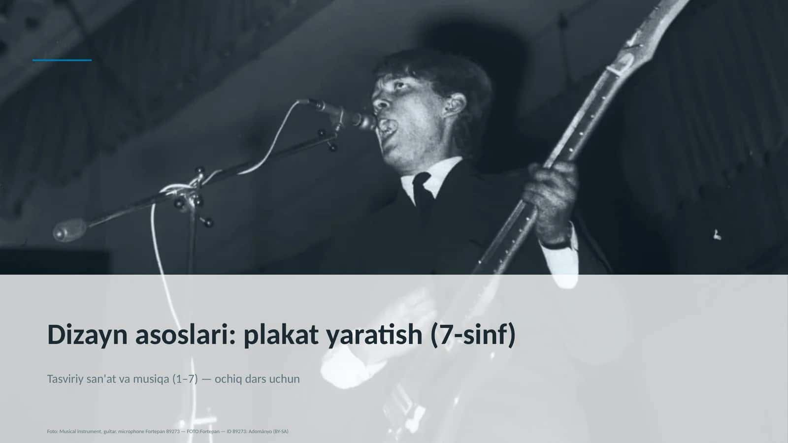 Dizayn asoslari: plakat yaratish (7-sinf) 1