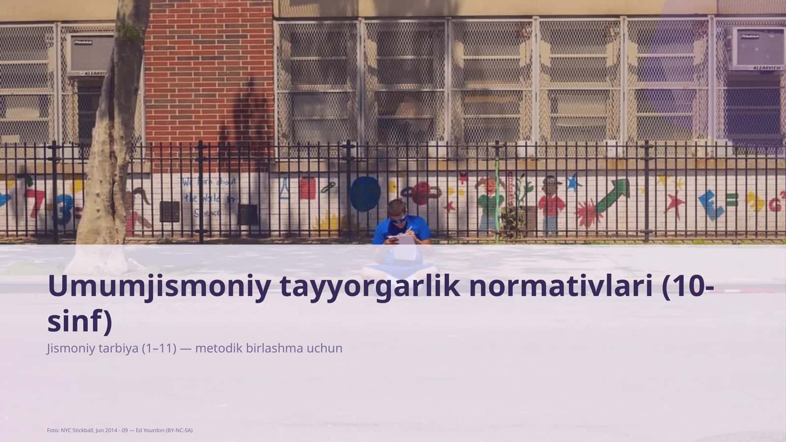 Umumjismoniy tayyorgarlik normativlari (10-sinf) 1