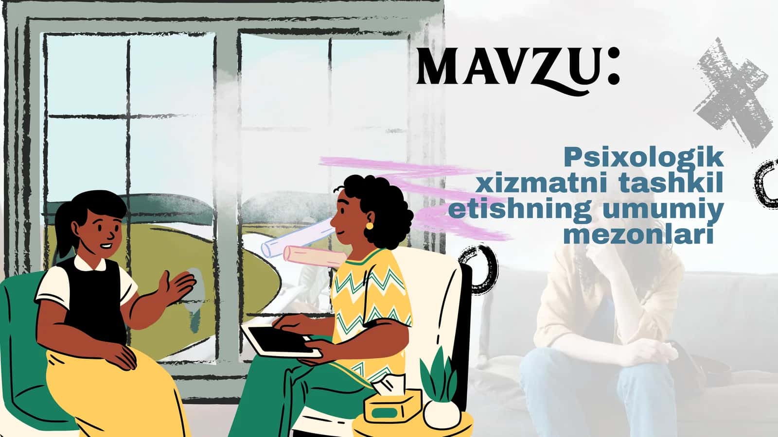 Psixologik
xizmatni tashkil
etishning umumiy
mezonlari 1