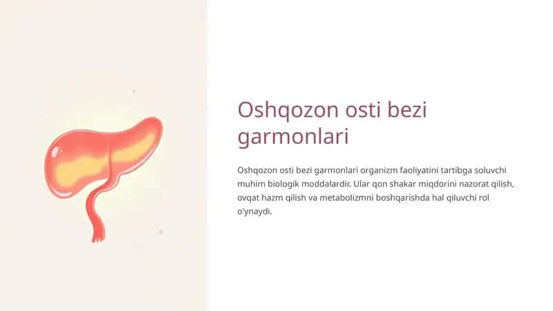 Oshqozon osti bezi garmonlari 1