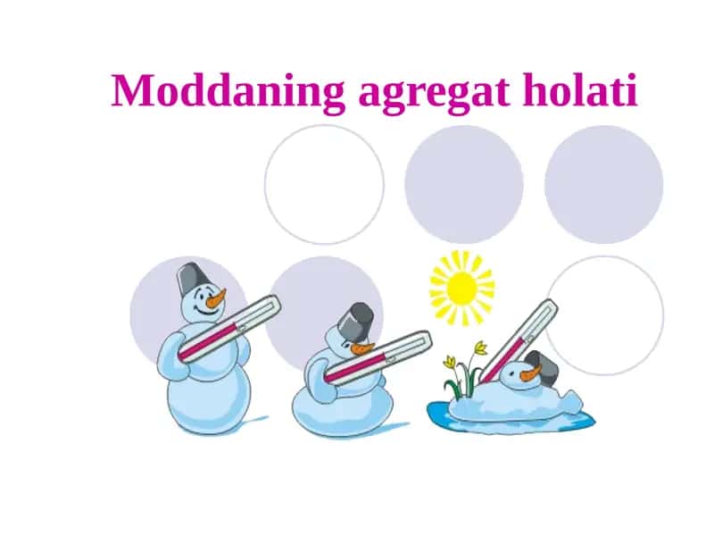 Moddaning agregat holati 1