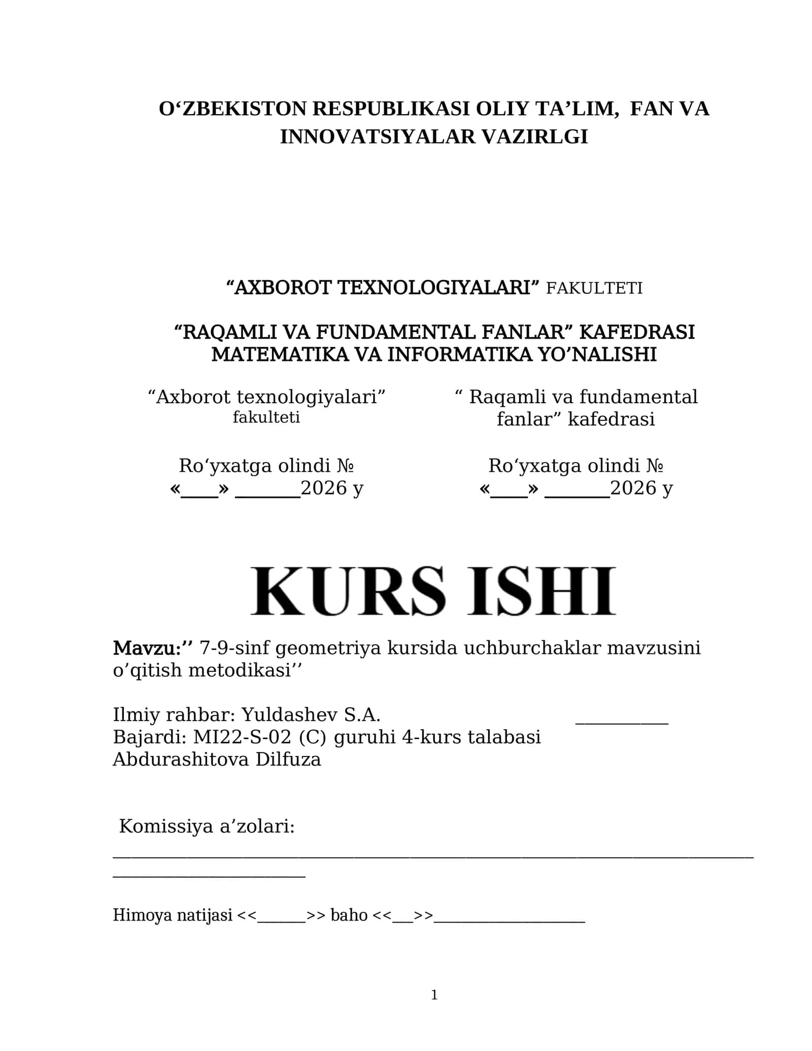 7-9-sinf geometriya kursida uchburchaklar mavzusini o’qitish metodikasi 1