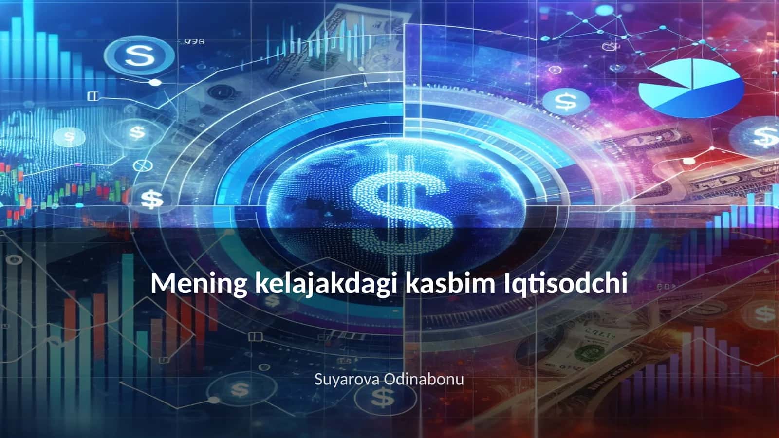 Iqtisodchi kasbining ta'rifi 1