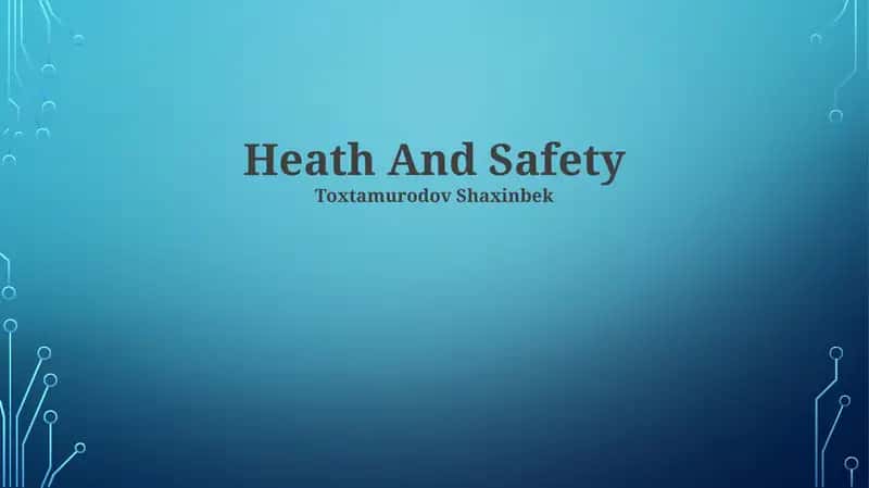 Personal Protective Equipment (PPE) 1