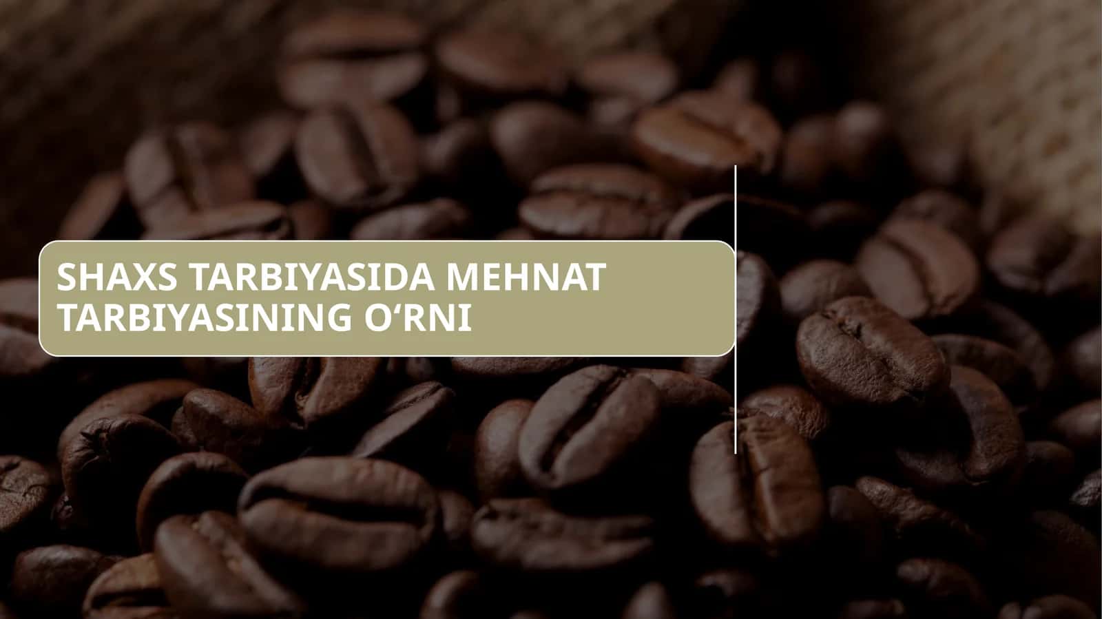 Mehnat Tarbiyasi 1