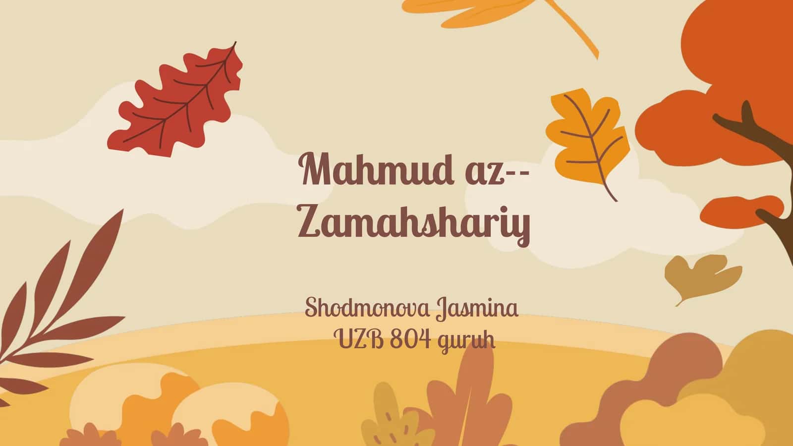 Mahmud az-Zamahshariy 1