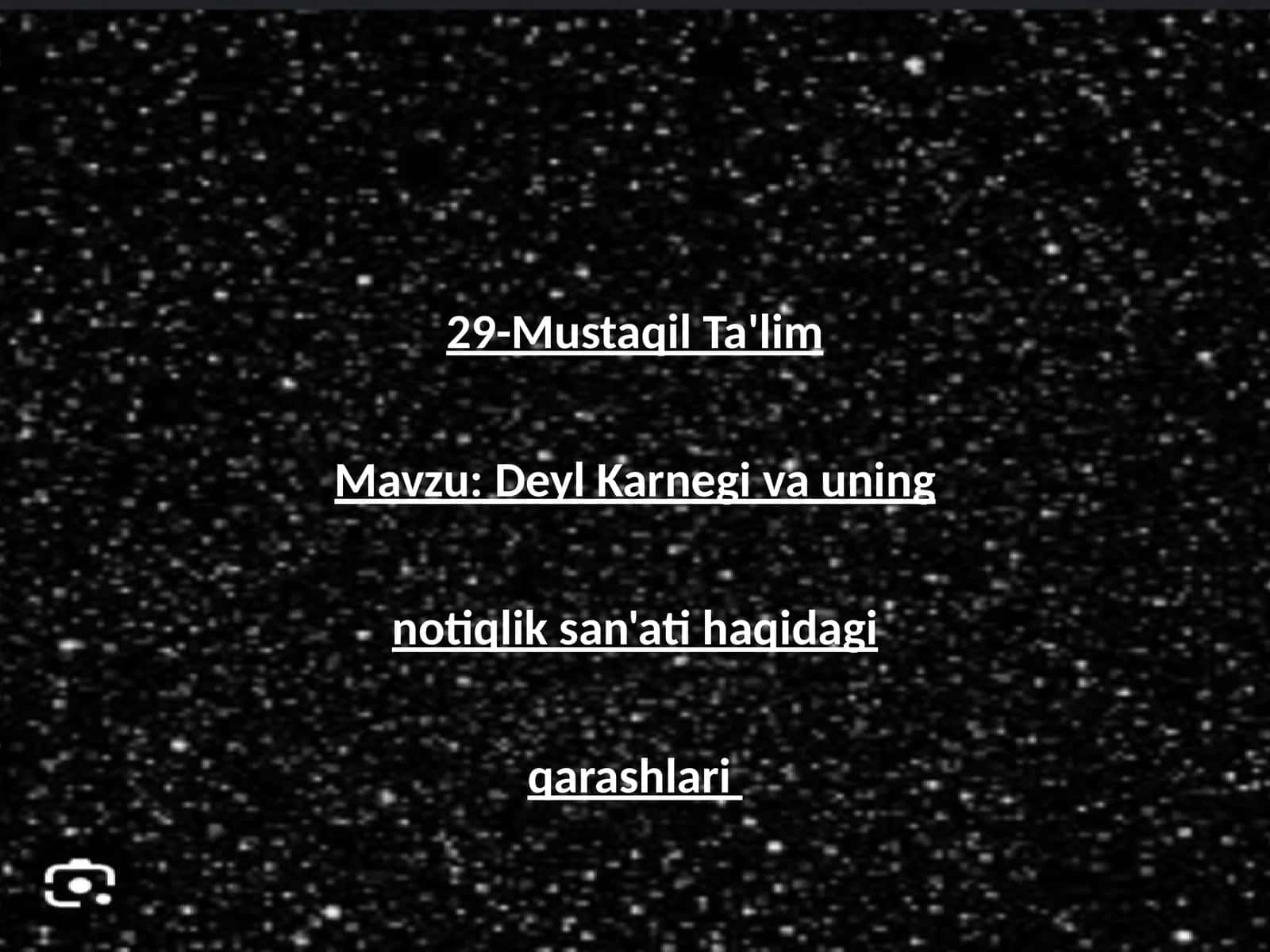 DeylKarnegivauningnotiqliksan'atihaqidagiqarashlari 1