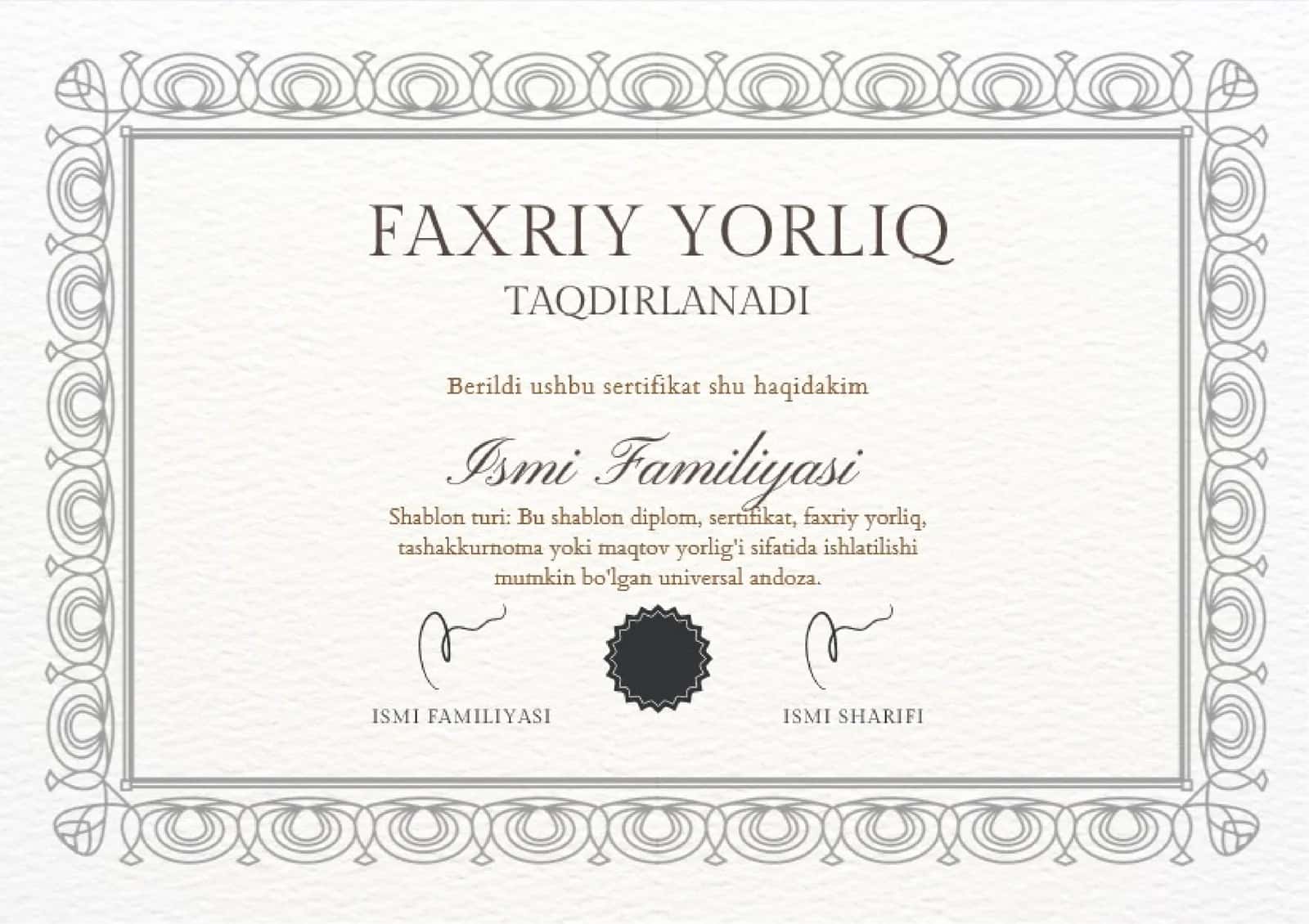 FAXRIY YORLIQ 1