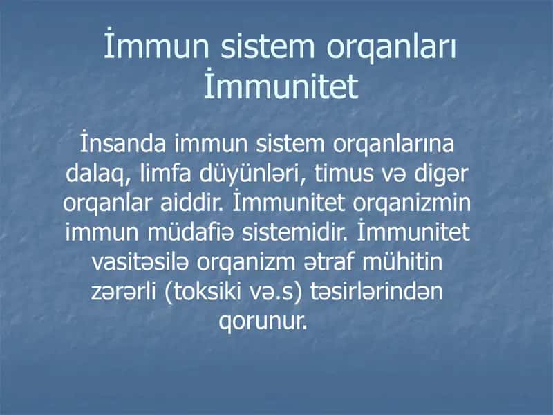 İmmunitet 1