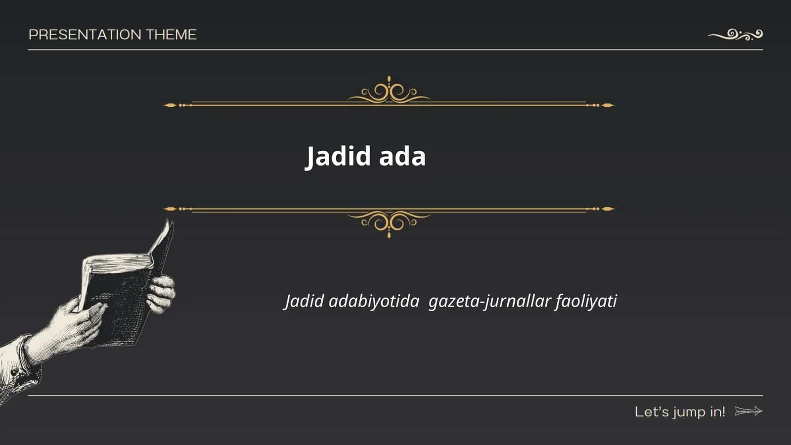 Jadid adabiyotida gazeta-jurnallar faoliyati 1