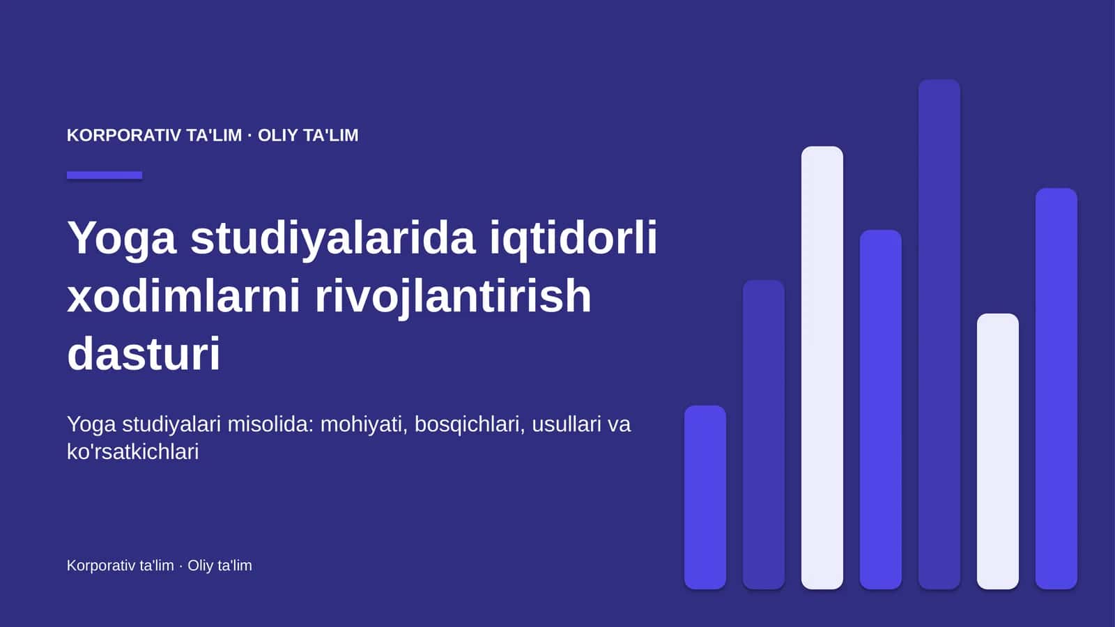 yoga studiyalarida iqtidorli xodimlarni rivojlantirish dasturi 2957 1