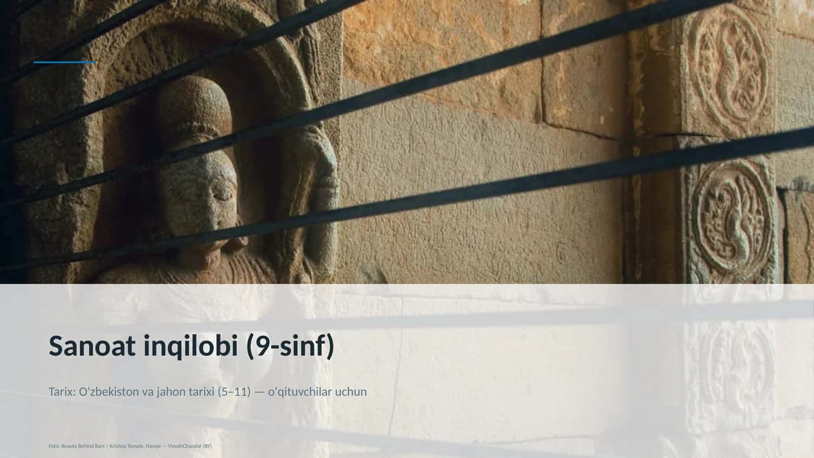 Sanoat inqilobi (9-sinf) 1