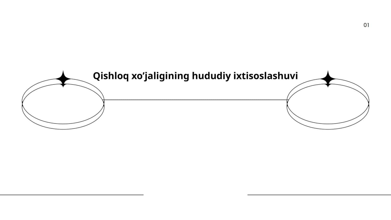 Qishloq xo‘jaligining hududiy ixtisoslashuvi 1