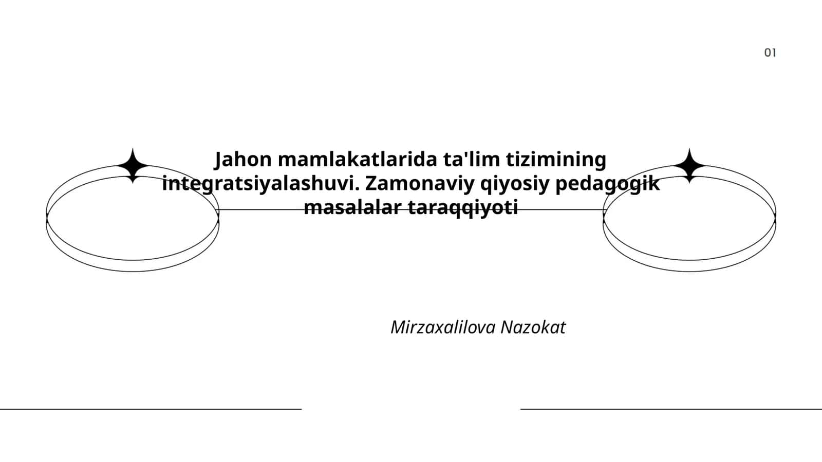 Zamonaviy qiyosiy pedagogik masalalar taraqqiyoti 1