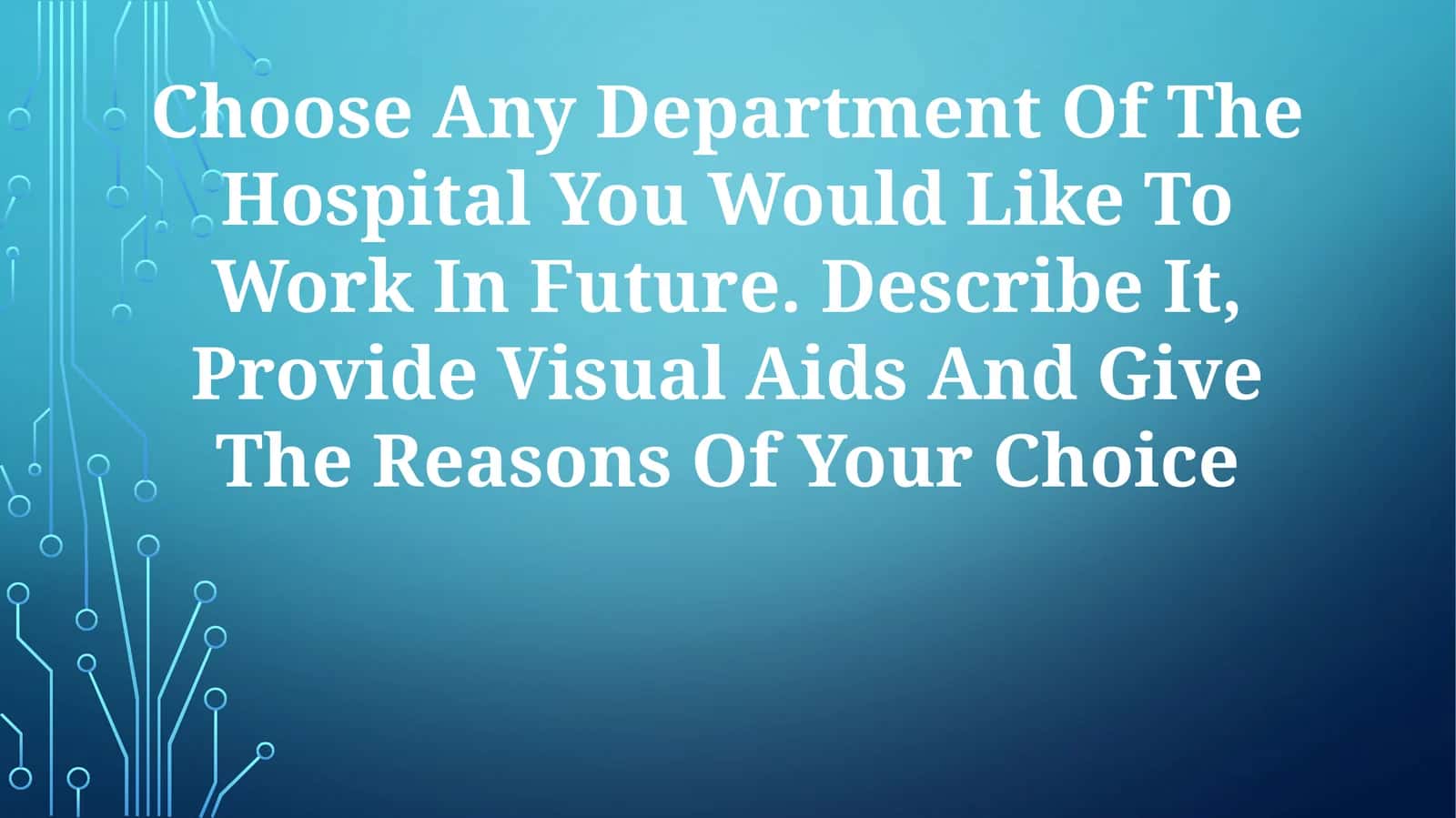 Emergency Department 1