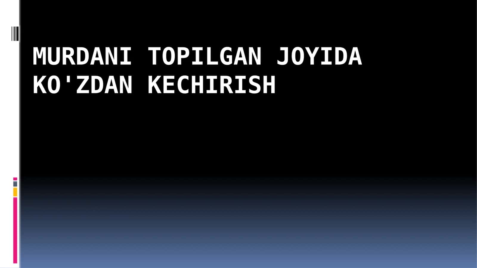 Murdanitopilganjoyidako'zdankechirish 1