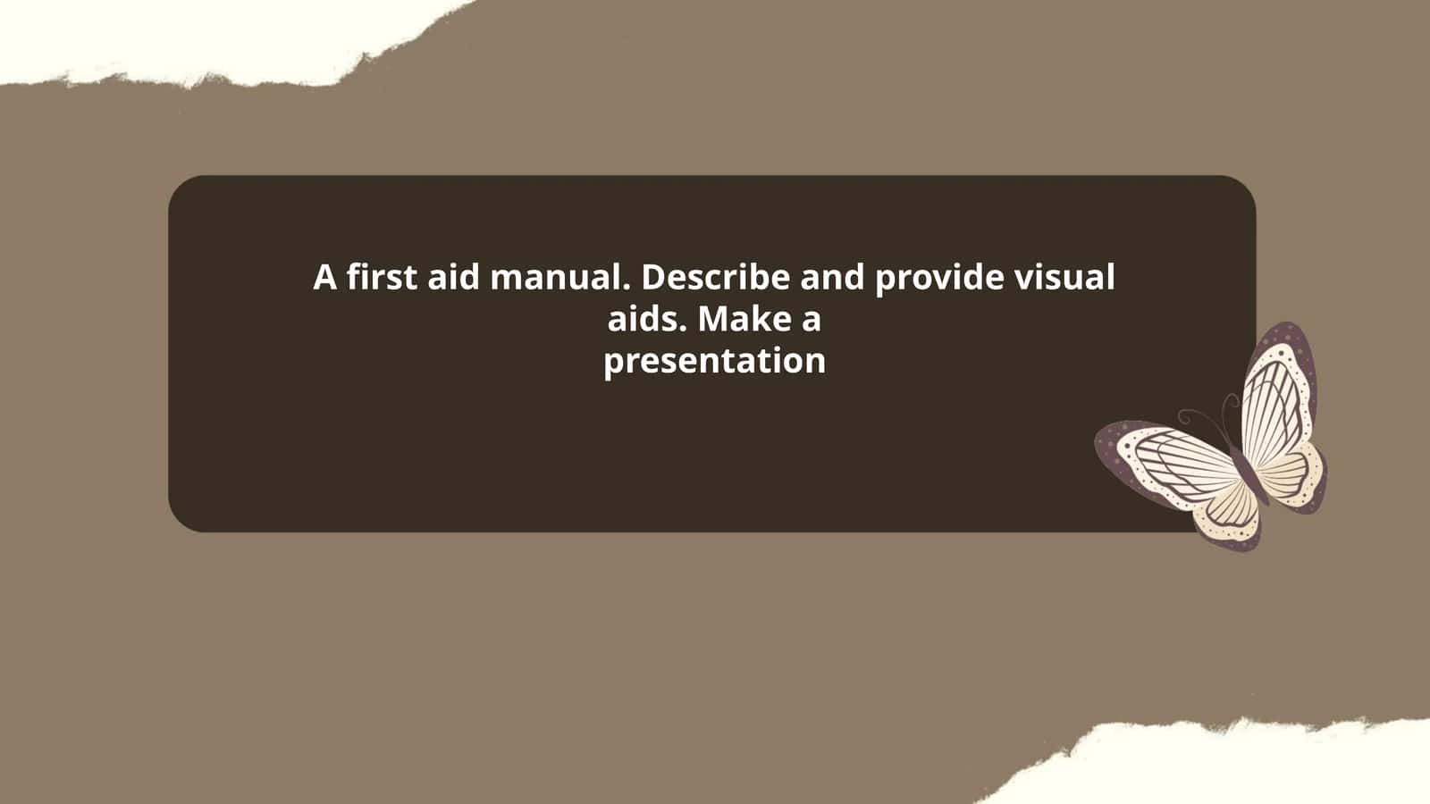 First Aid Manual — Purpose and Learning Objectives 1
