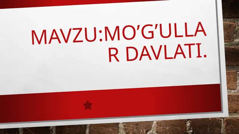 mo’g’ullar davlati 1