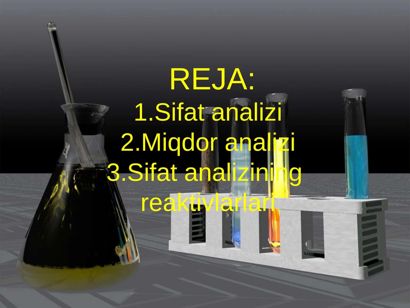 Sifat analizi 1