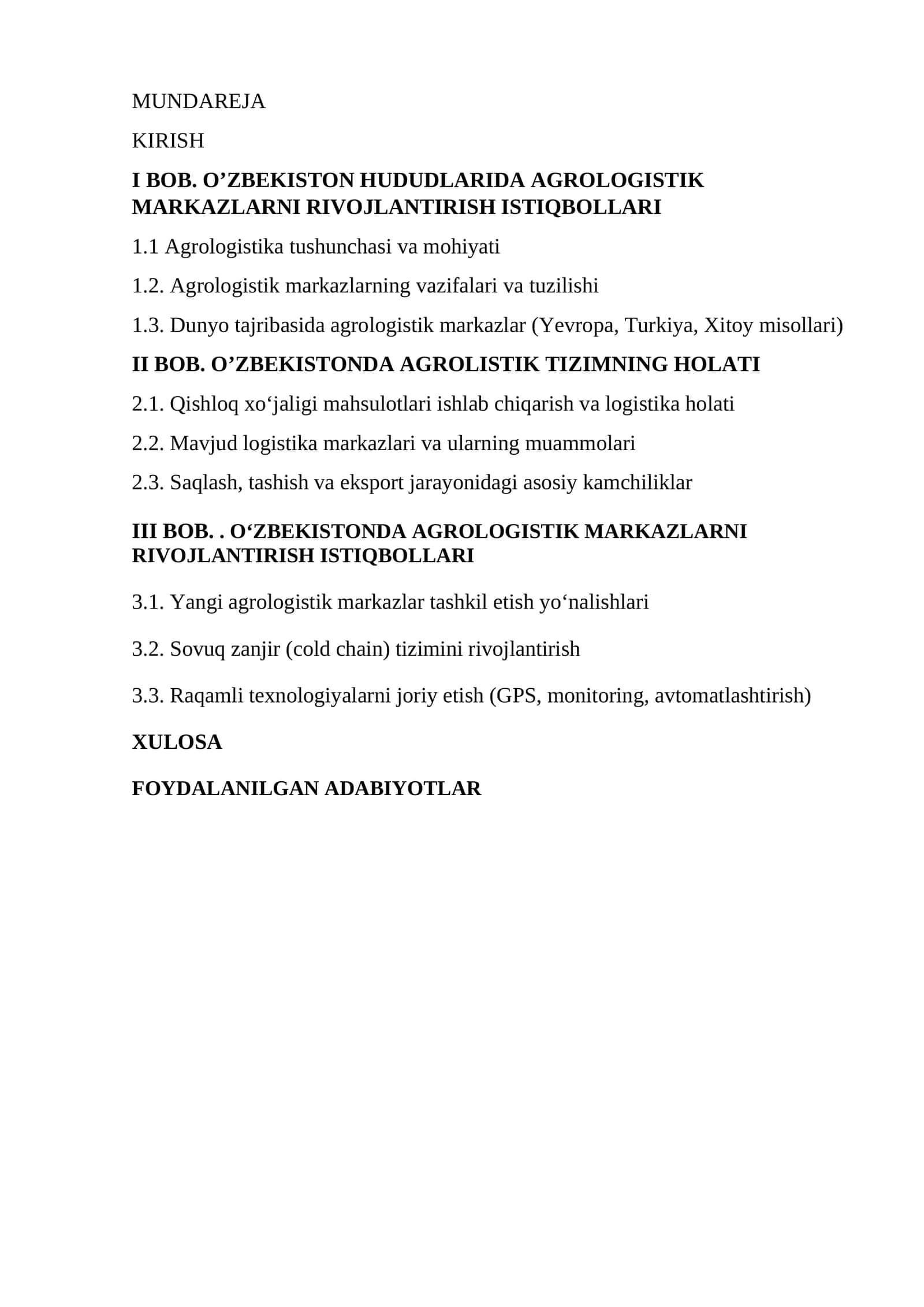 AGROLOGISTIK MARKAZLARI 1