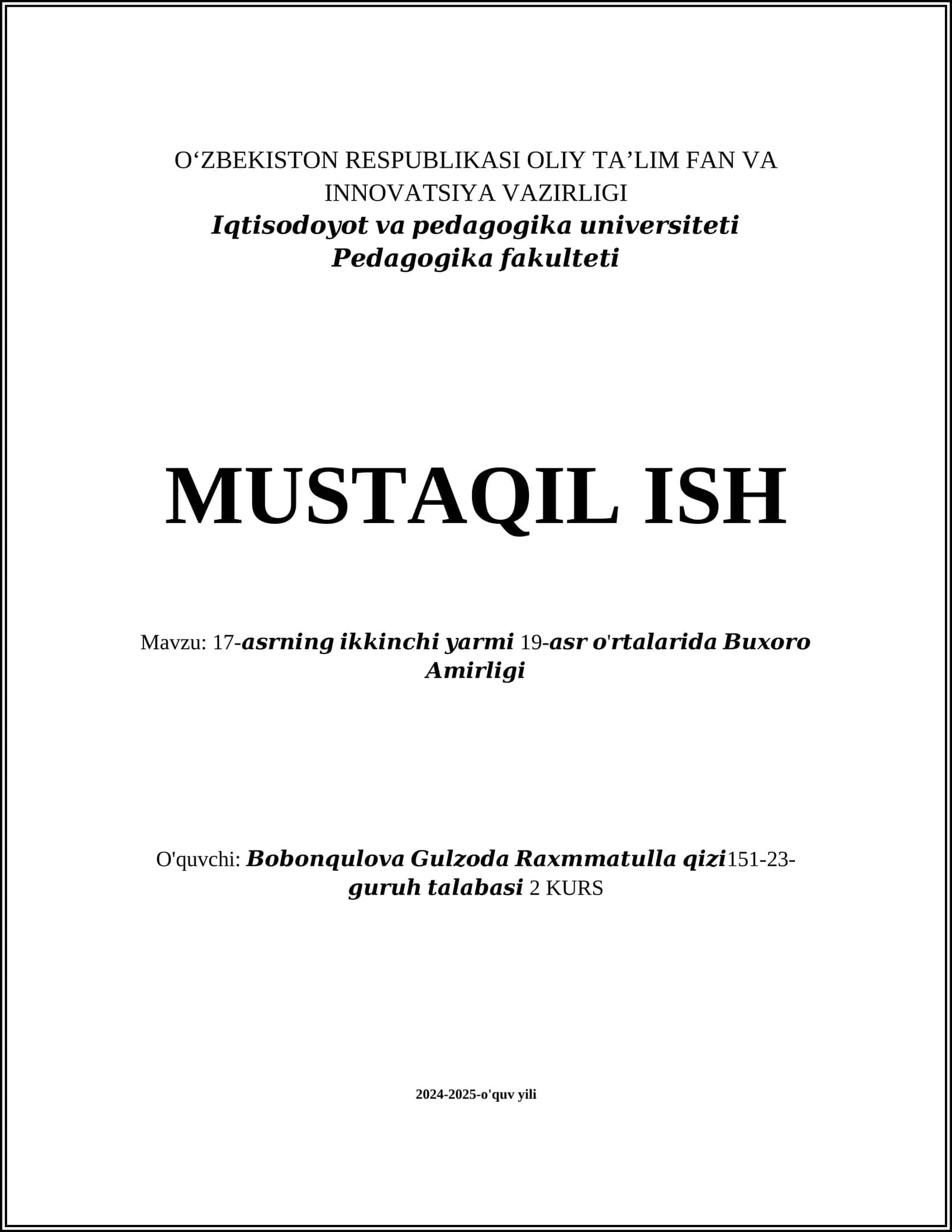 17-asrning ilmi 1