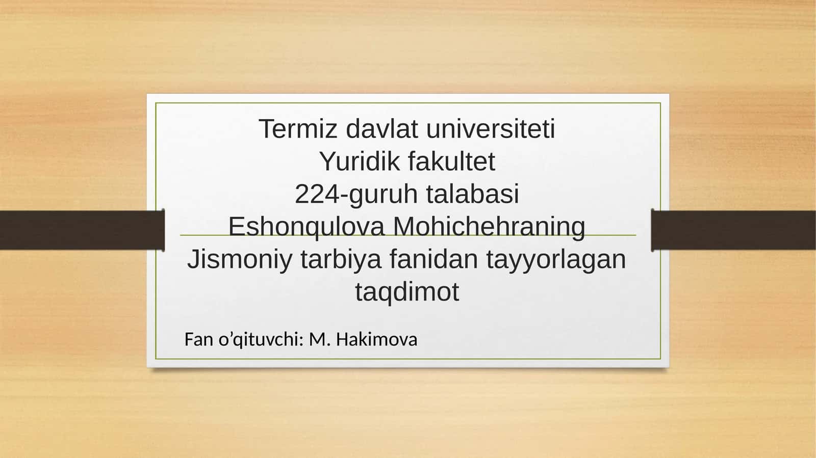 Voleybol o‘yini texnikasi va taktikasi 1