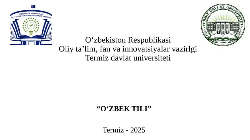VERGULNING QO’LLANISHI.SAN’AT XALQLAR DO’STLIGI 1