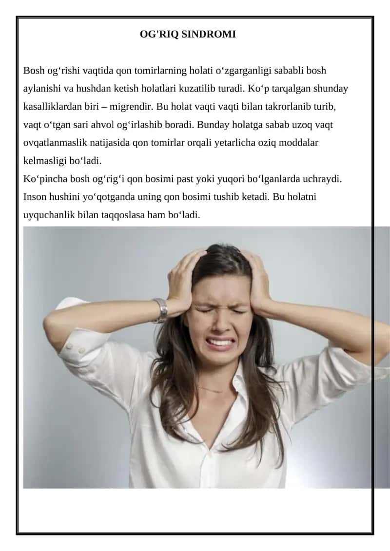 OG'RIQ SINDROMI 1