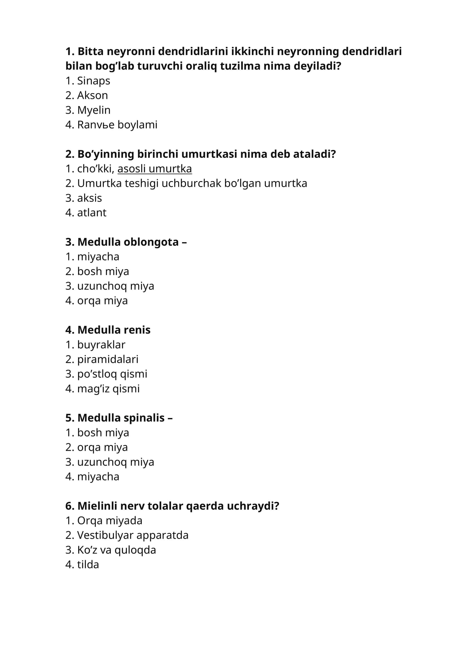 Medulla renis 1
