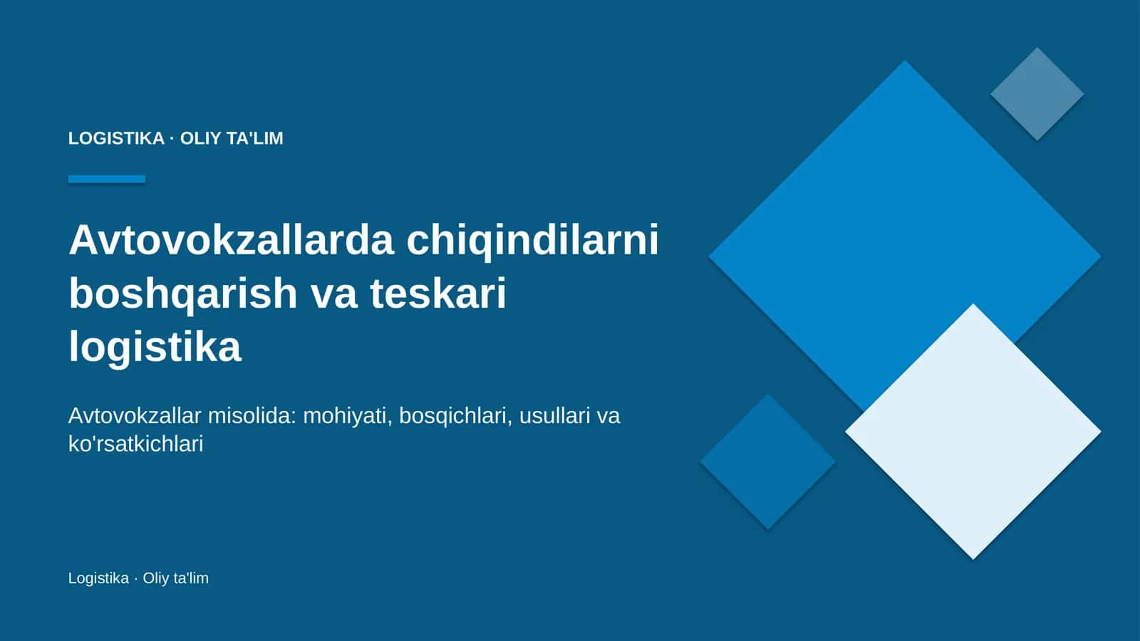 avtovokzallarda chiqindilarni boshqarish va teskari logistika 6135 1