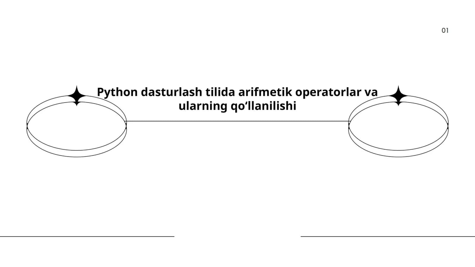 Python dasturlash tilida arifmetik operatorlar va ularning qo‘llanilishi 1