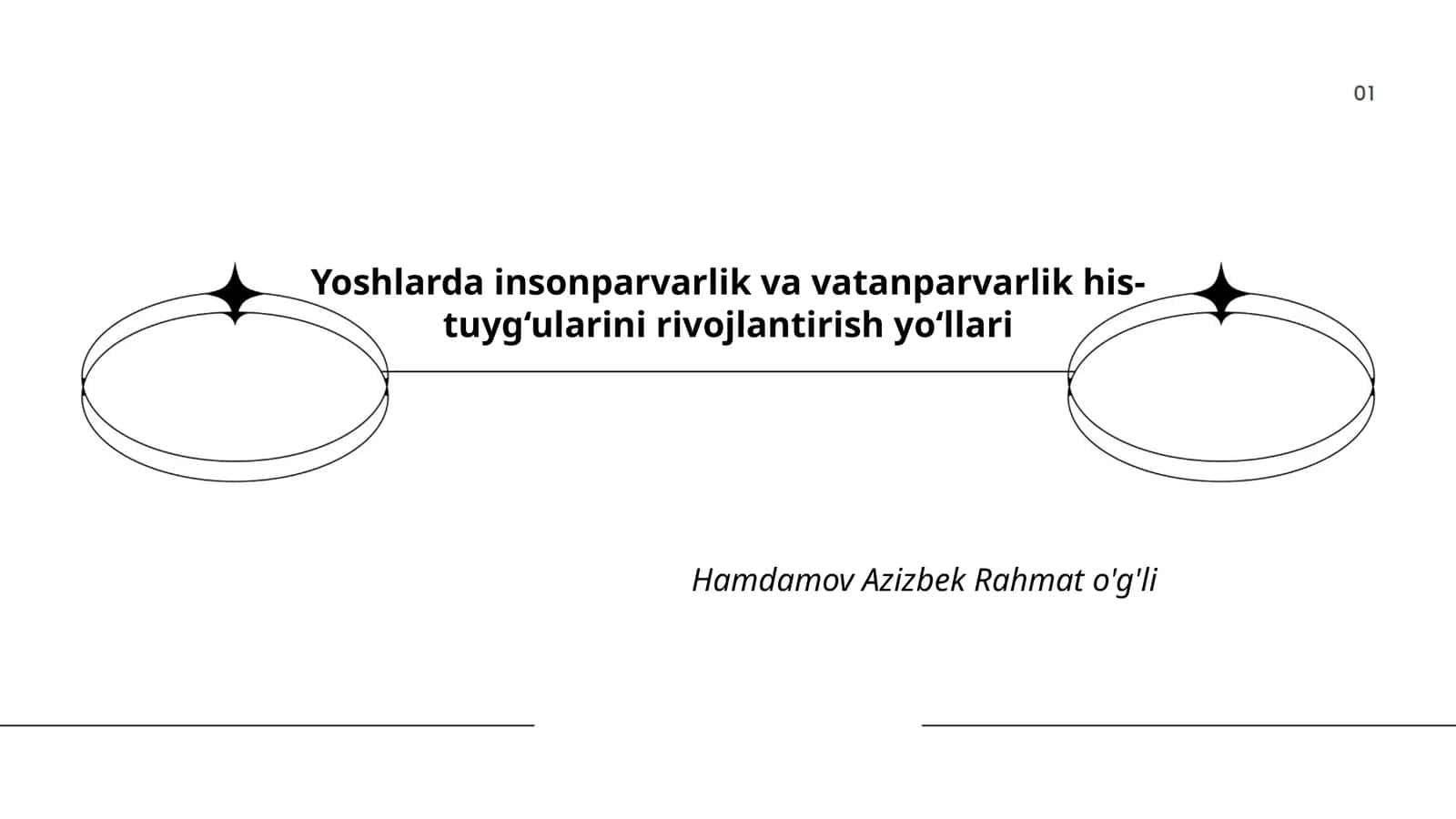 Yoshlarda insonparvarlik va vatanparvarlik his-tuyg‘ularini rivojlantirish yo‘llari 1