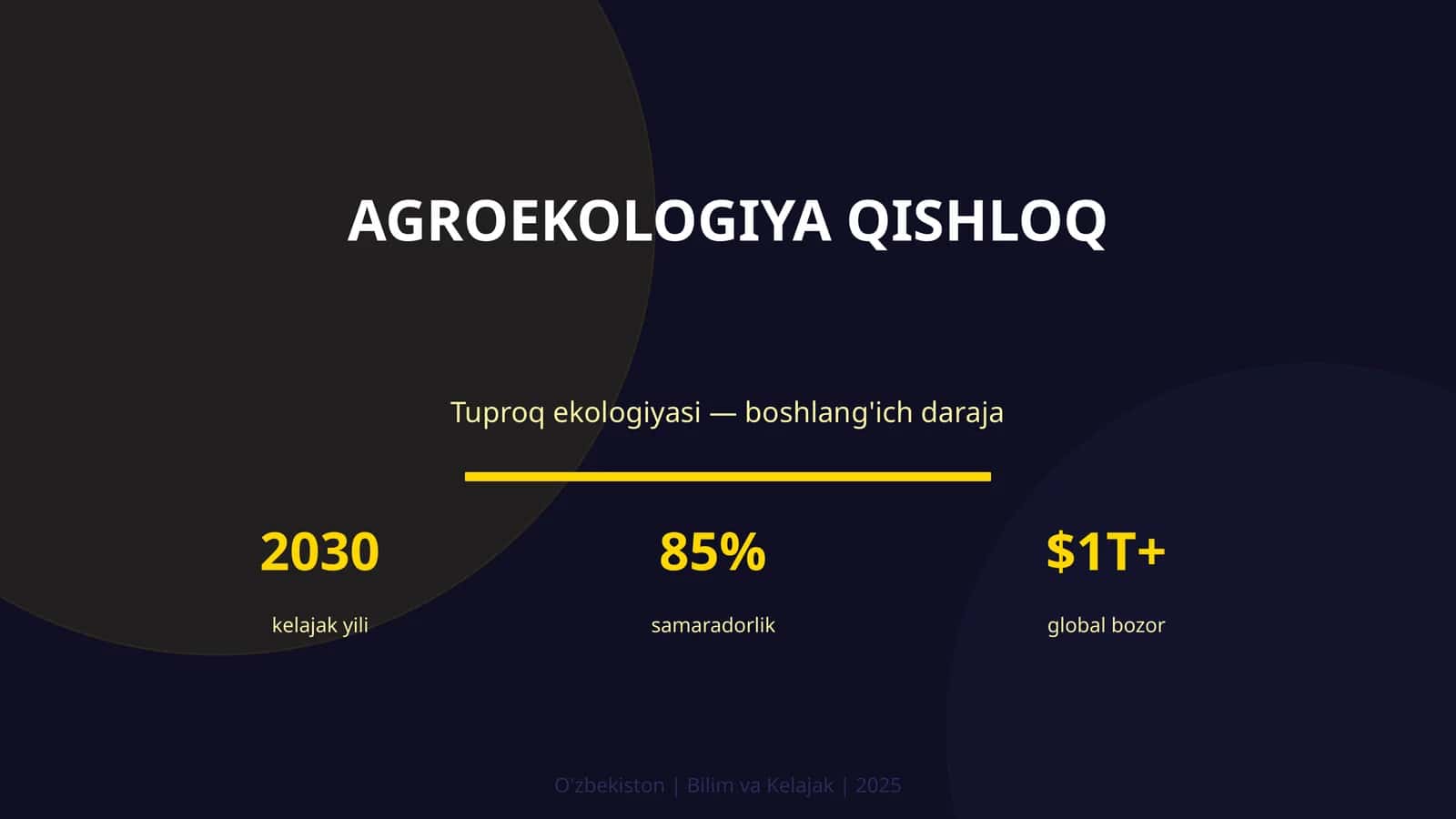 Agroekologiya qishloq 1