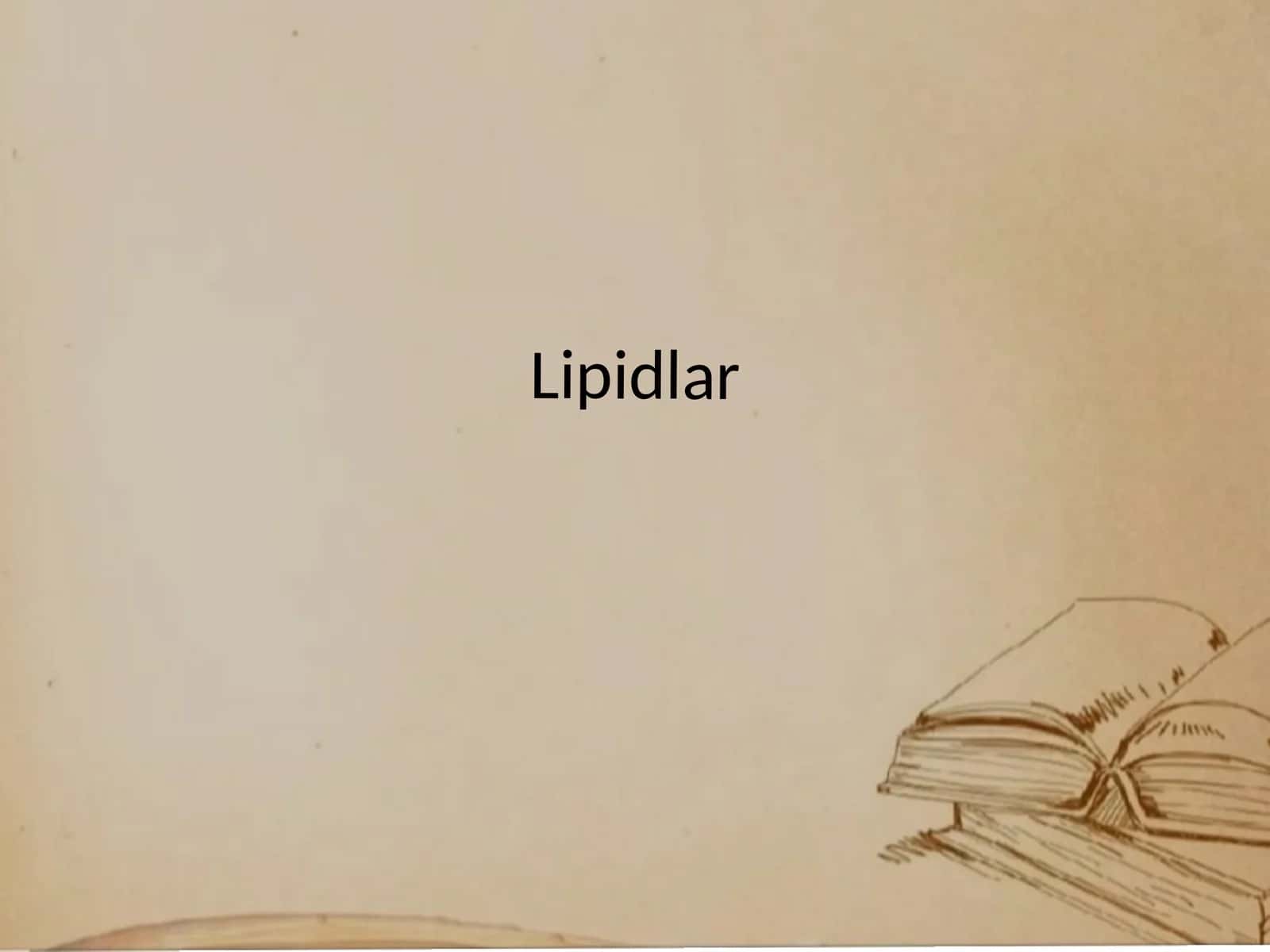 Lipidlar 1