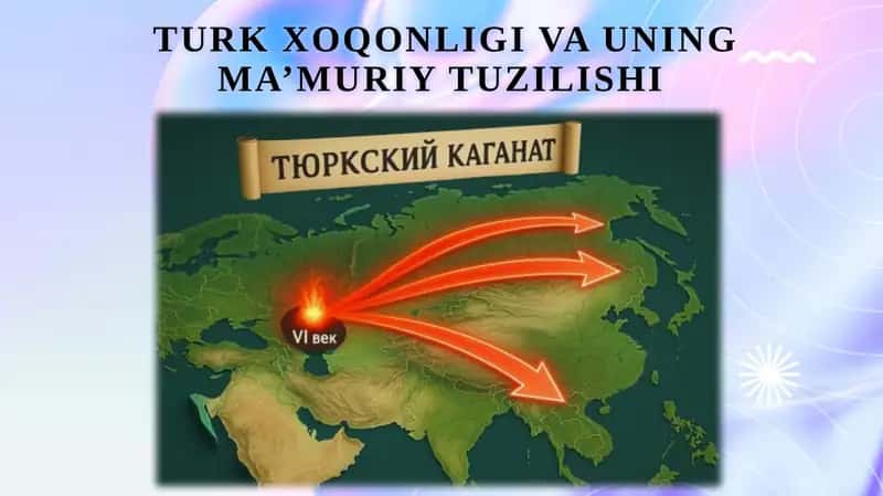 Turk xoqonligi va uning ma’muriy tuzilishi 1