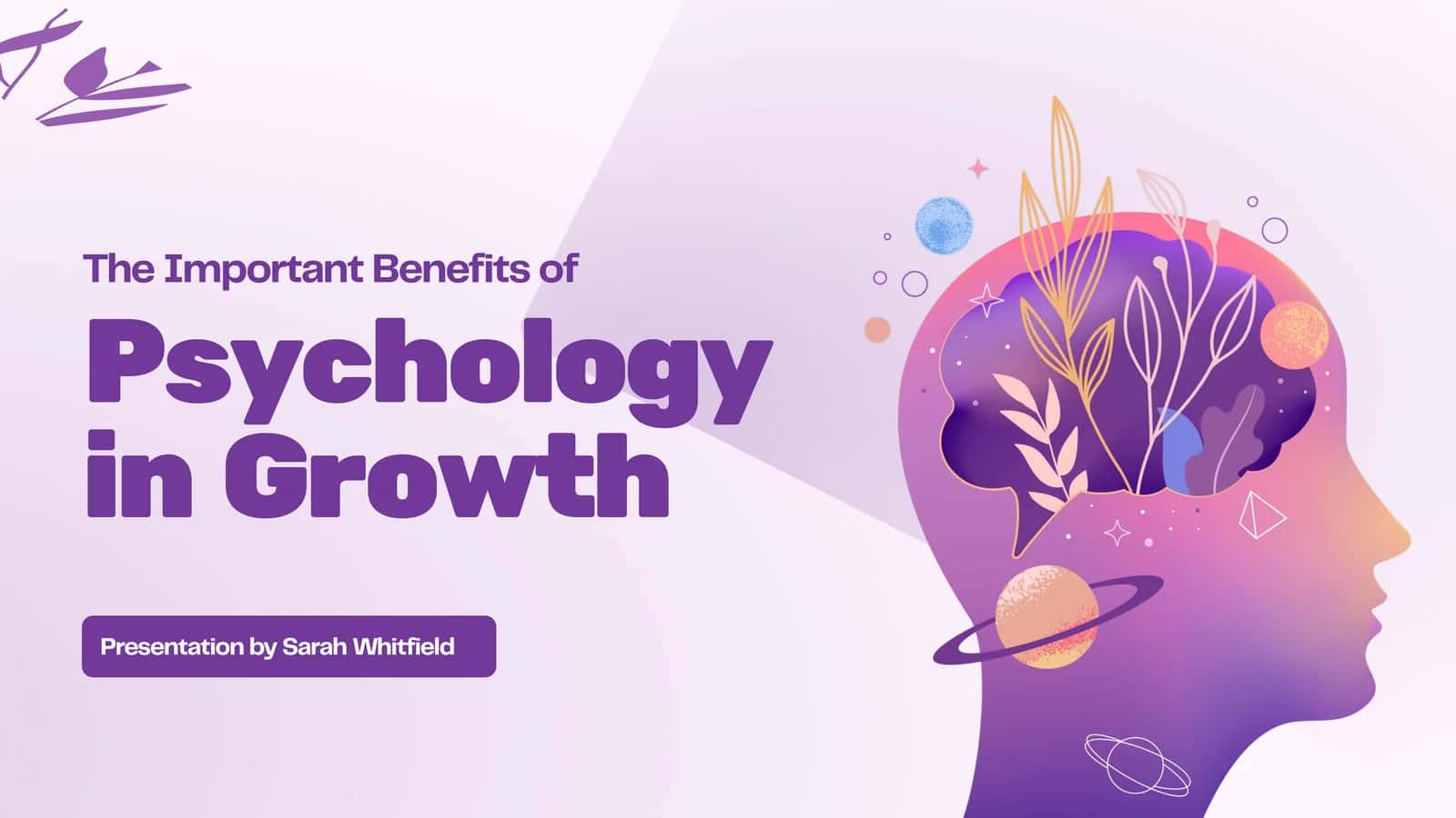 Psychology in Growth 1